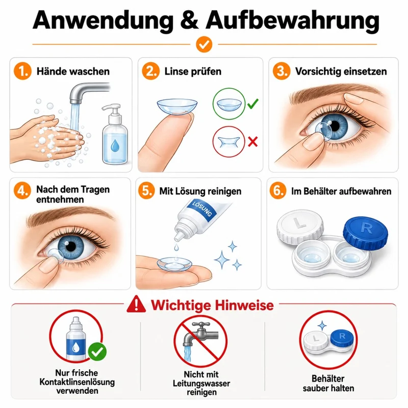 One Week Motiv Kontaktlinsen "Roter Teufel" | (w03)