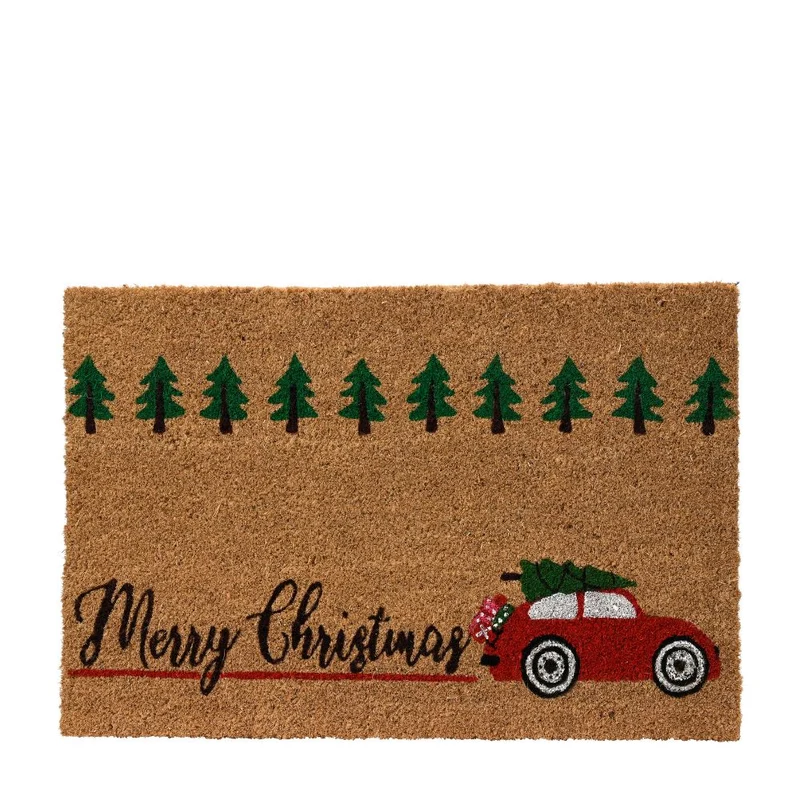 Kokos Fußmatte Merry Christmas