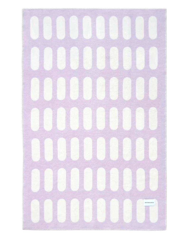 Wolldecke CHILL PILL, lila