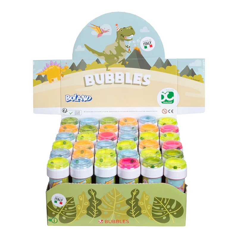 Seifenblasen "Dinosaurier Party" 60 ml | 1 Stück - verschiedene Motive