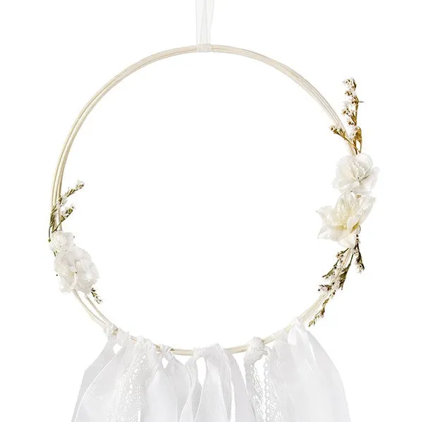 Florale Traumfänger Set (3 Stück)
