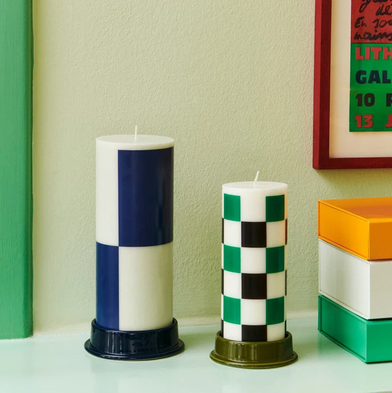 Column Candle Stumpenkerze - HAY
