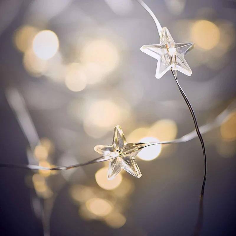 STAR LIGHTS LED-Lichterkette Sterne