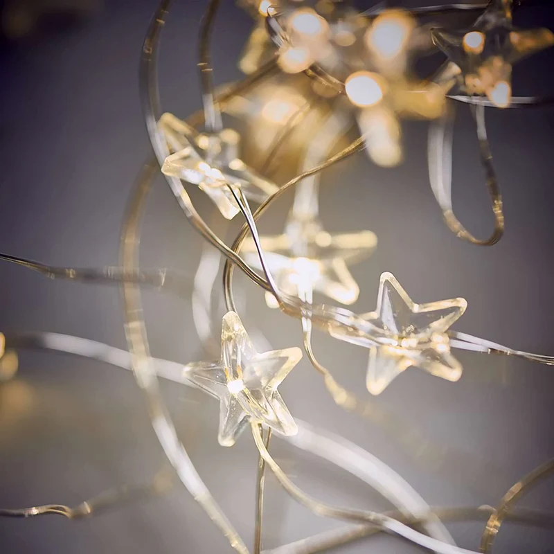 STAR LIGHTS LED-Lichterkette Sterne