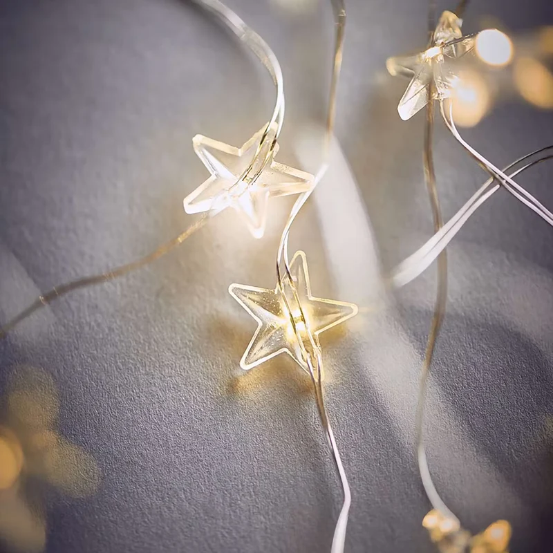 STAR LIGHTS LED-Lichterkette Sterne