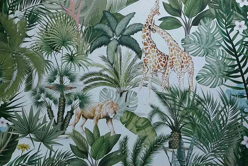 Platzmatten 5 Stück | TROPIC ANIMAL | Motiv 1 | 28,5 x 43,5 cm | Tischset