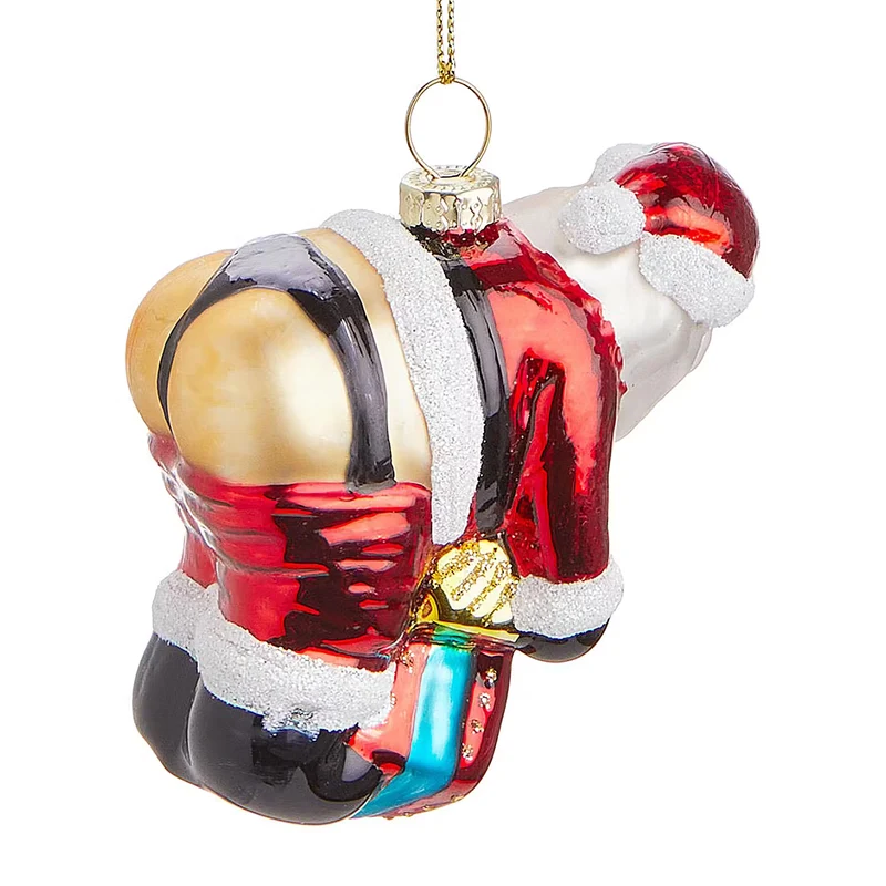 HANG ON Baumanhänger Naughty Santa