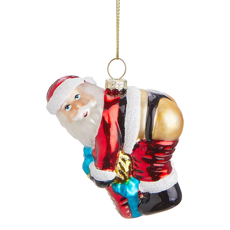 HANG ON Baumanhänger Naughty Santa