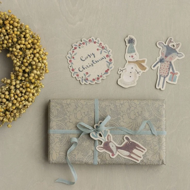 Maileg Anhänger 14x COSY CHRISTMAS ☆ Geschenkanhänger ☆ Adventsdeko