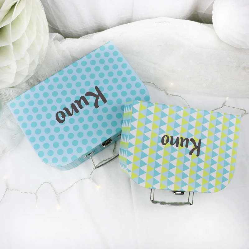 Personalisiertes Koffer Set blau