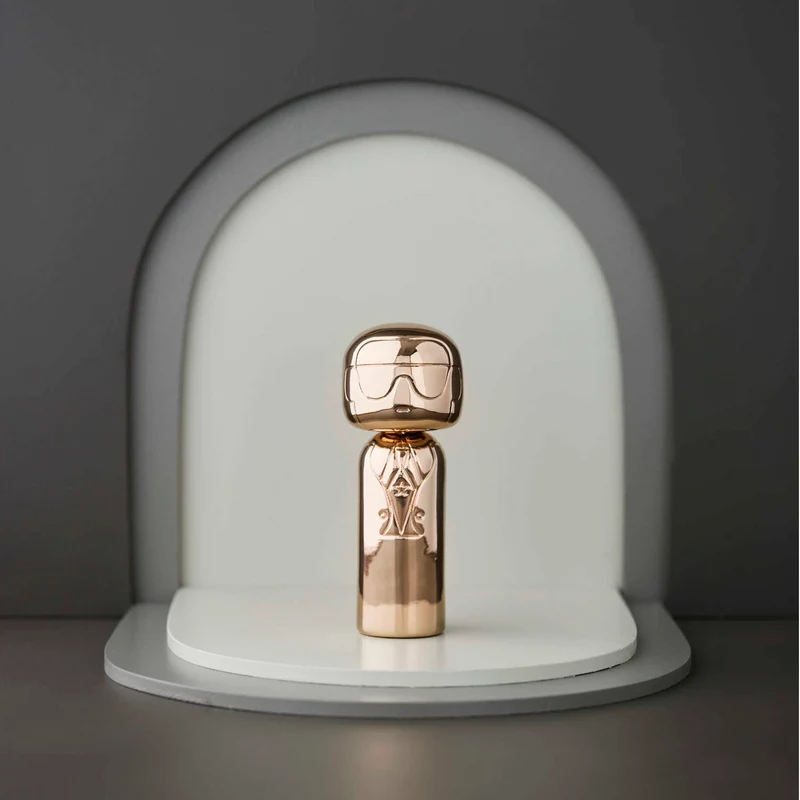 Kokeshi-Puppe KARL Rose Gold limited Edition