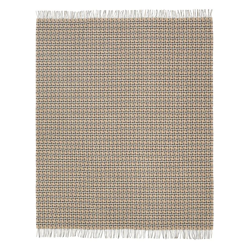 Merinowolle Decke CLARENDON NATURAL 140 x 185cm