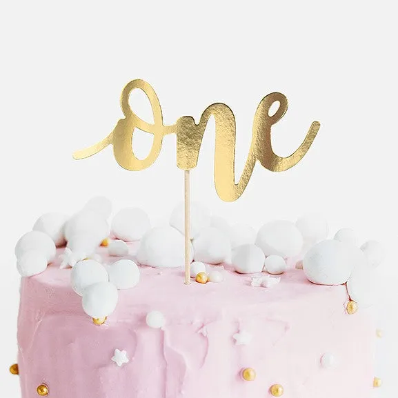 Tortenstecker erster Geburtstag