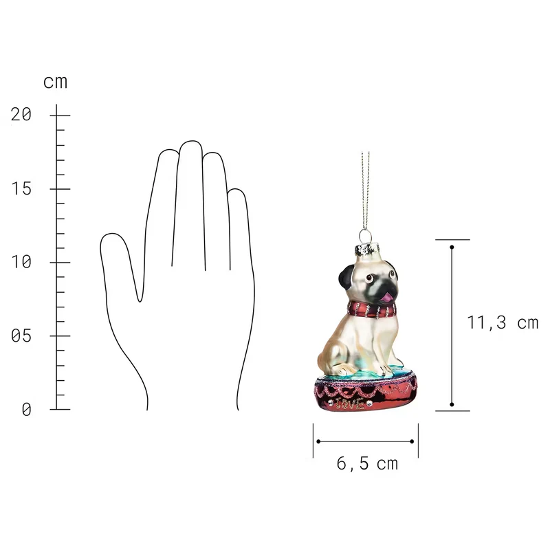 HANG ON Baumhänger Mops
