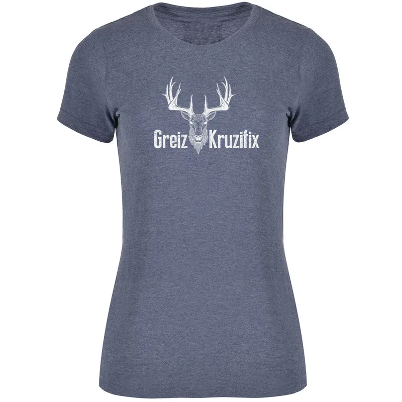 Greiz Kruzifix Damen T-shirt