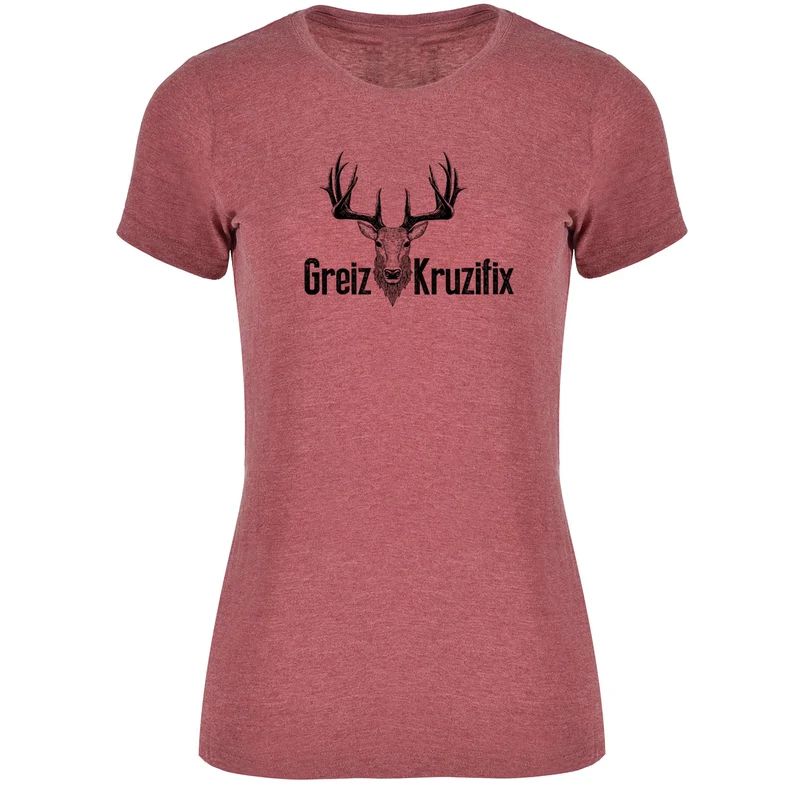 Greiz Kruzifix Damen T-shirt