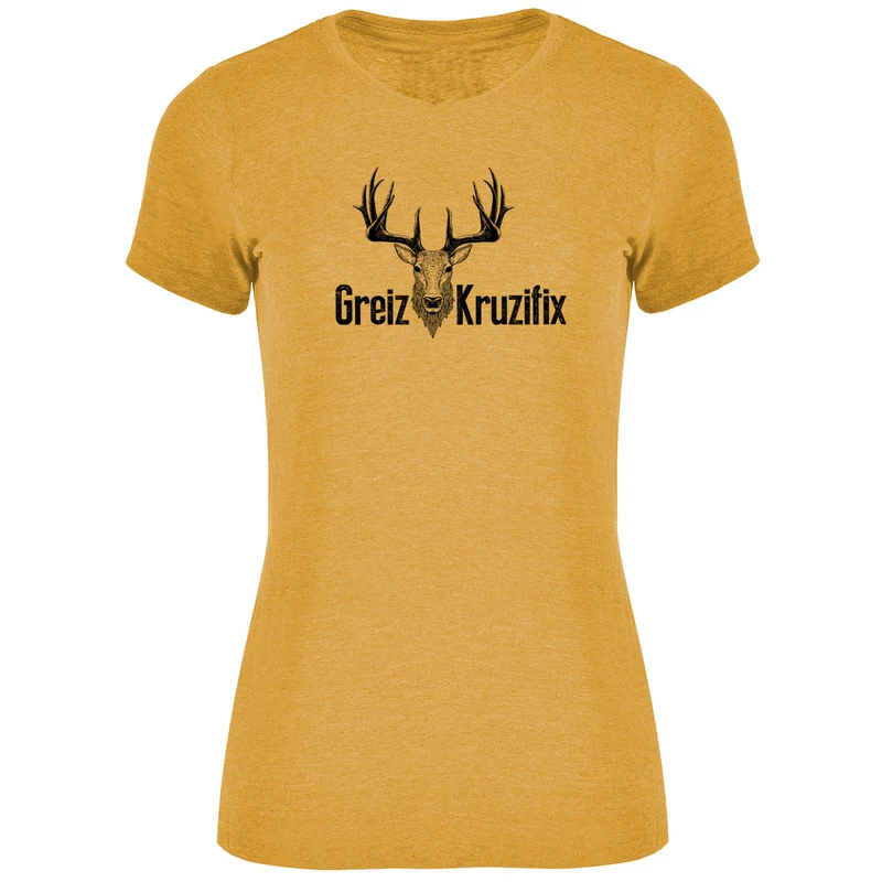 Greiz Kruzifix Damen T-shirt