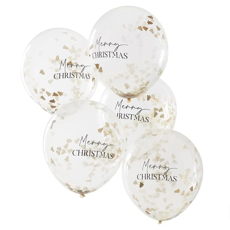 Konfetti Ballons Merry Christmas