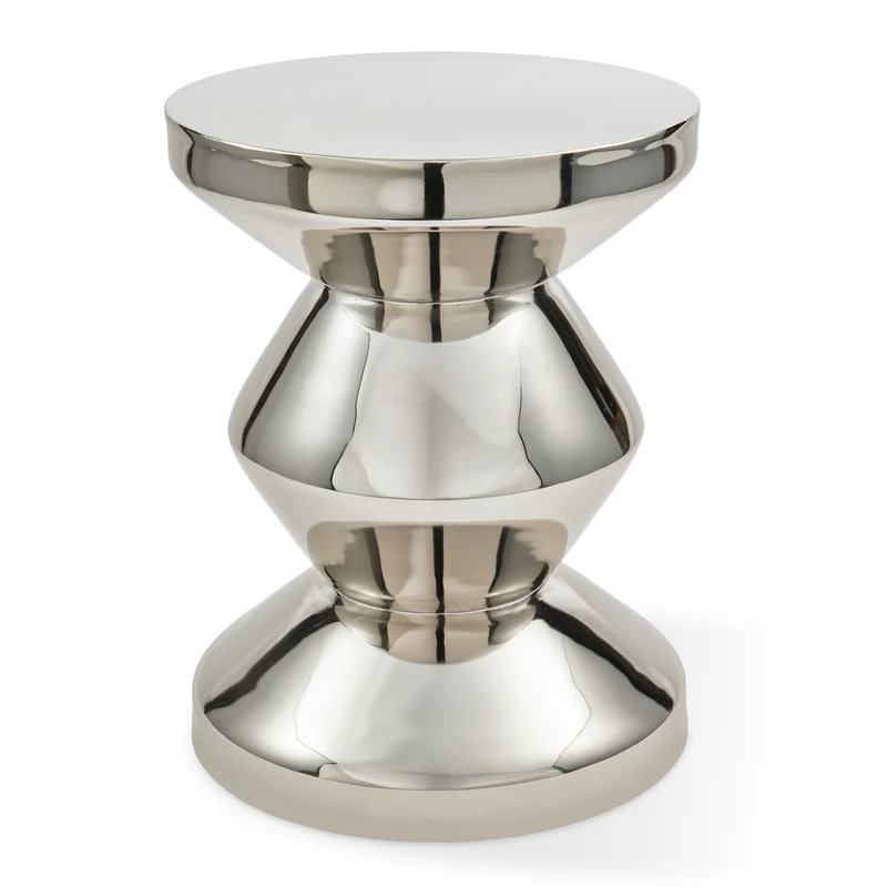 Zig Zag Metal Hocker/Beistelltisch verschiedenen Farben