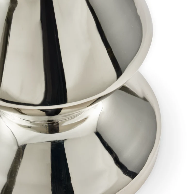 Zig Zag Metal Hocker/Beistelltisch verschiedenen Farben