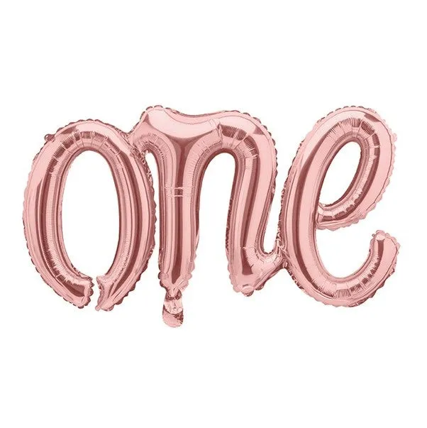 Folienballon one