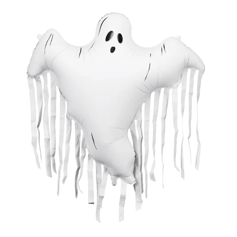 Shape Folienballon "Geist mit Fransen" | 93 x 86 cm