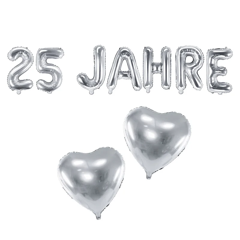 Folienballon 25 Jahre