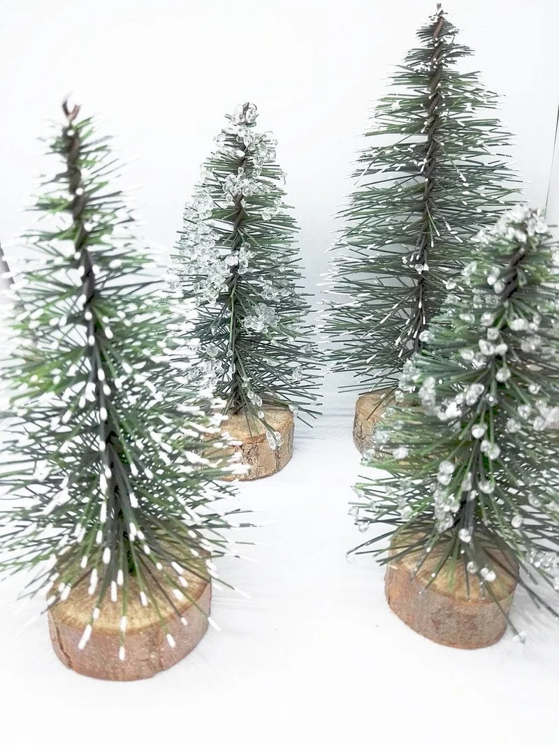 Tannenbaum Deko-Set grün ☆ MOA Winterbäume XMAS Advent HOME SOCIETY
