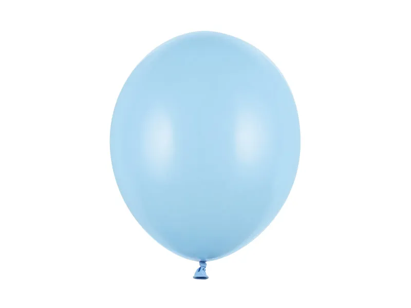 100 Stk. Luftballon Ø30cm "Uni Pastell" | Baby Blue