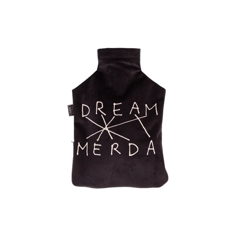 Wärmflasche DREAM MERDA, braun
