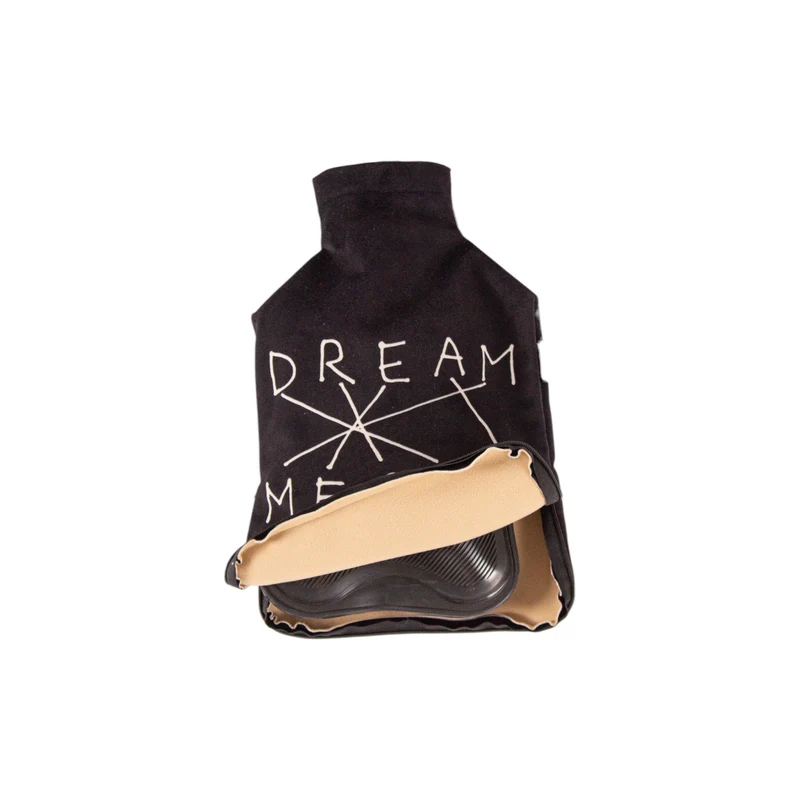 Wärmflasche DREAM MERDA, braun