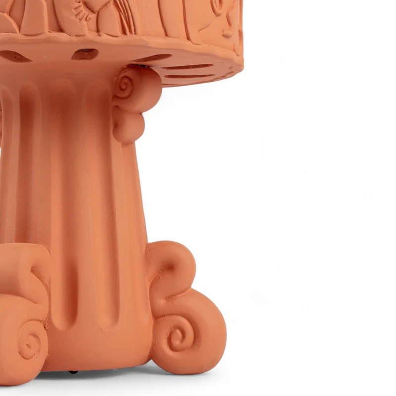 In- und Outdoor Leuchte MAGNA GRAECIA terracotta H38 cm