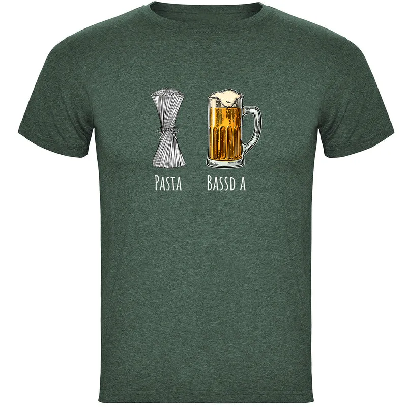Pasta - Bassd a Bier Herren Tshirt