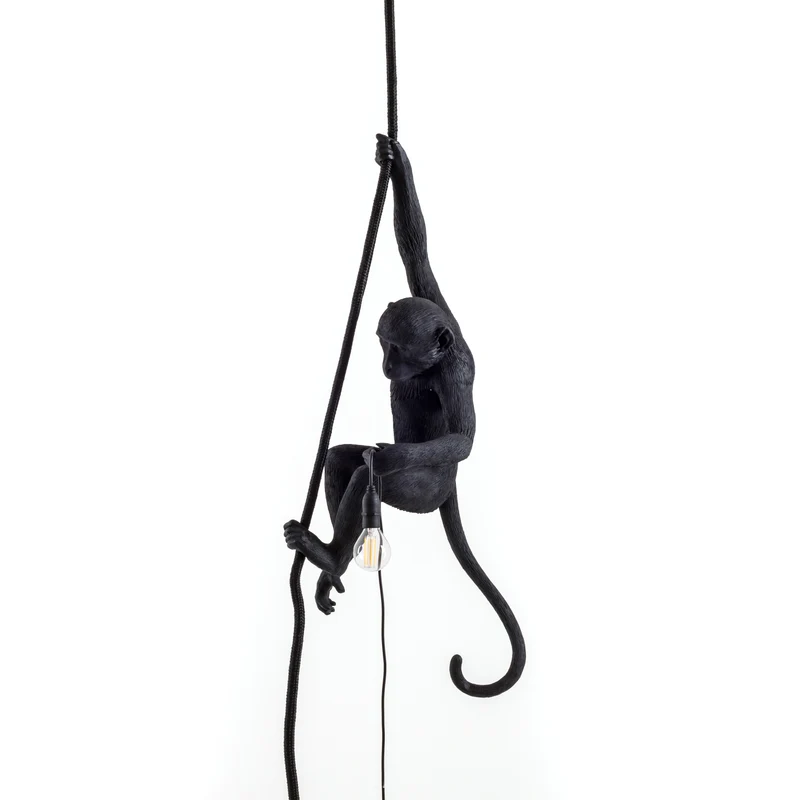 Lampe MONKEY CEILING VERSION schwarz H80