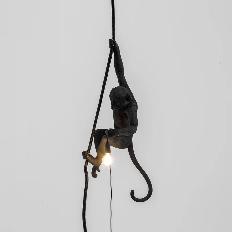 Lampe MONKEY CEILING VERSION schwarz H80