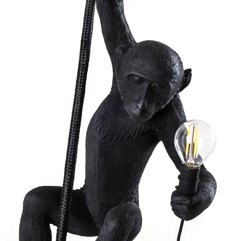 Lampe MONKEY CEILING VERSION schwarz H80