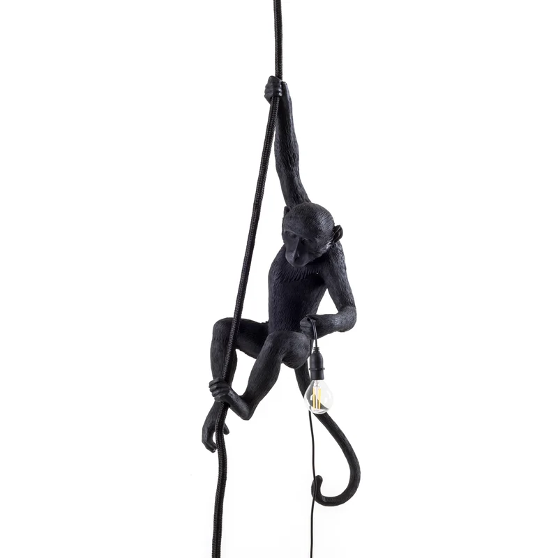 Lampe MONKEY CEILING VERSION schwarz H80