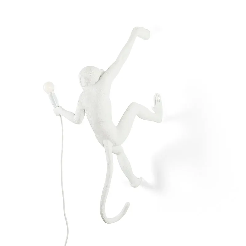 Lampe MONKEY HANGING 01 rechts weiß H65