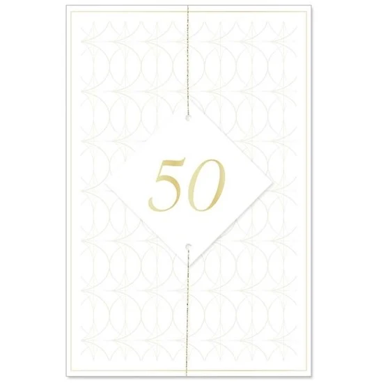 Glückwunsch Karte Goldhochzeit