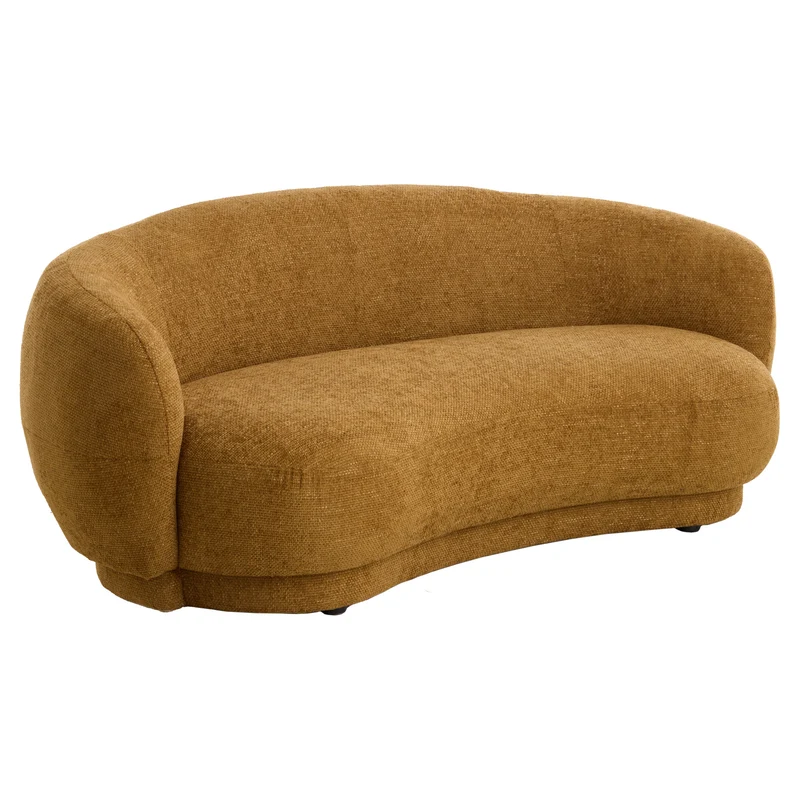 Couch UVITA 191x93x73cm, ockergelb