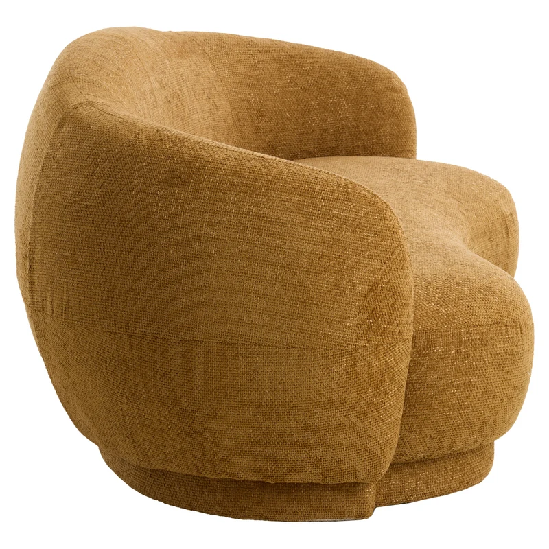 Couch UVITA 191x93x73cm, ockergelb