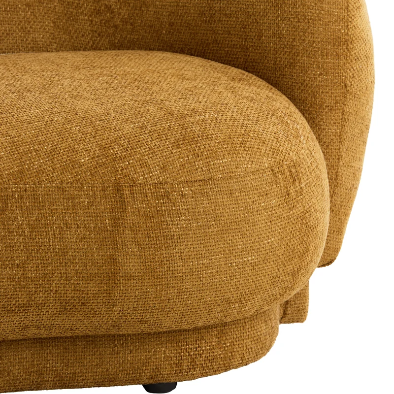 Couch UVITA 191x93x73cm, ockergelb
