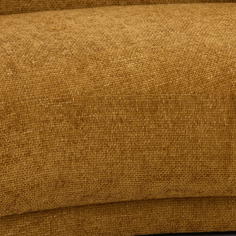 Couch UVITA 191x93x73cm, ockergelb