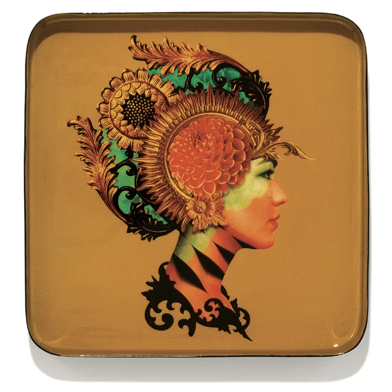 Ablageschale FLORAL QUEEN 15x15cm