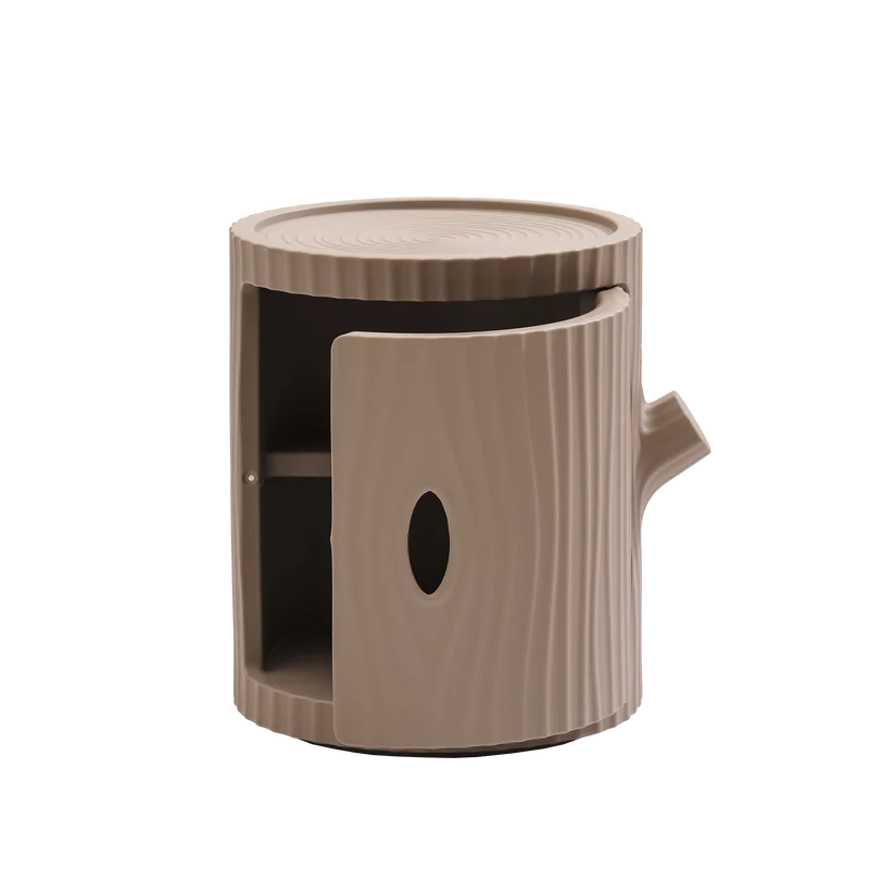 Beistelltisch TRONCO dove grey