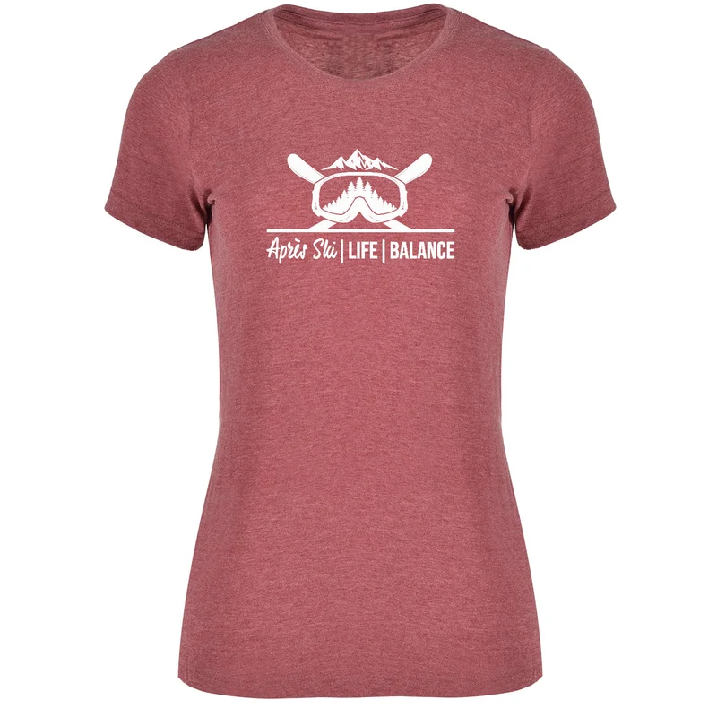 Apres Ski Life Balance Tshirt Damen