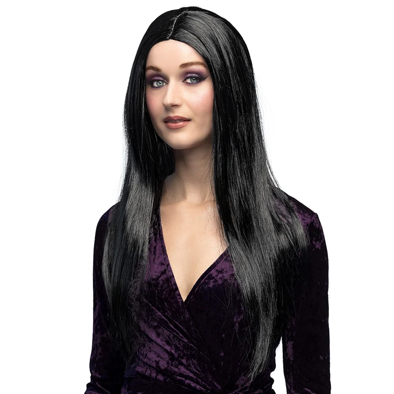 Perücke "Hexe Aurora" für Damen | Schwarz