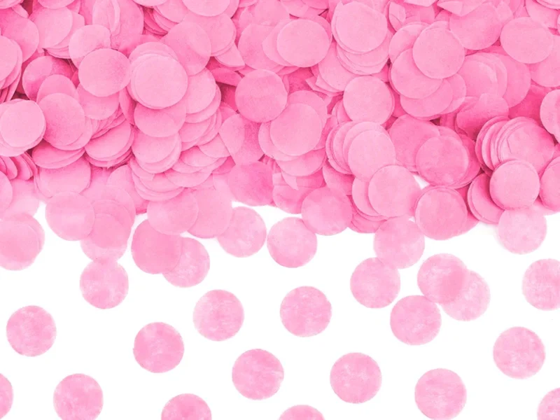 Konfettishooter Ready to pop 60 cm | Rosa
