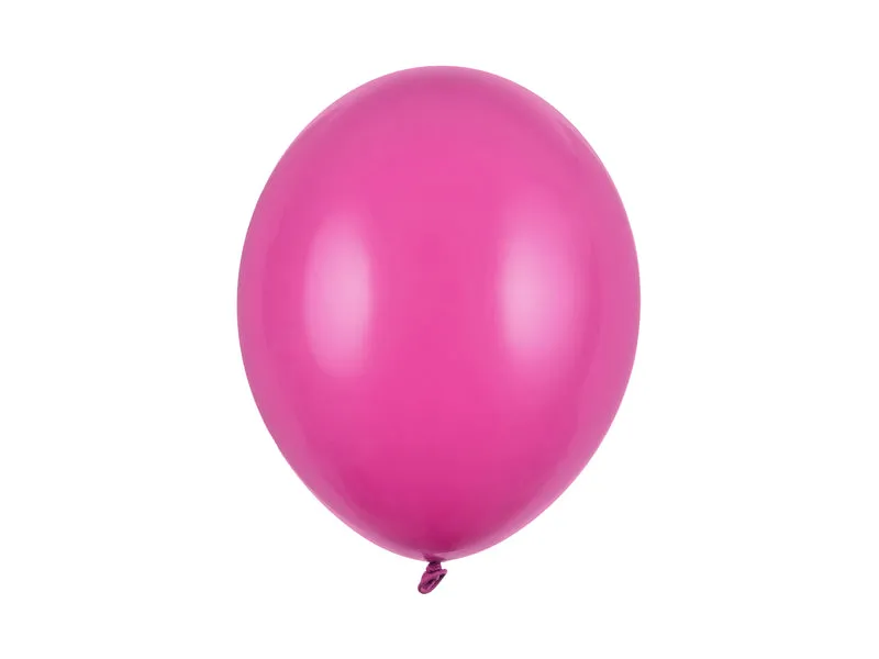 10 Stk. Latexballon Ø30cm "Uni Pastell" | Hot Pink