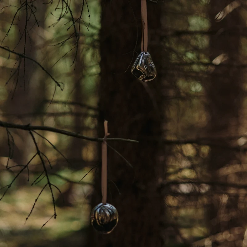 Bellure Baubles Christbaumkugeln modern 2er-Set - ferm LIVING